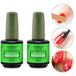 Nước phá gel Vinimay Chai Nước Ủ Phá Sơn Gel chuyên dụng cho dân làm móng (15ml)