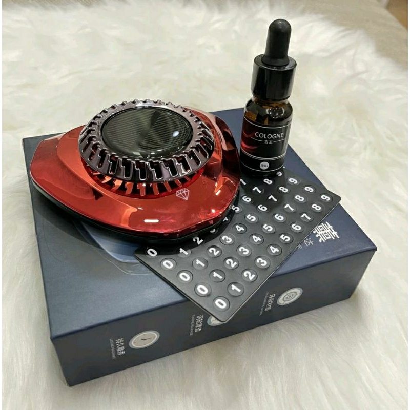 Nước hoa Ô Tô, Nước hoa AROMATHERAPY chính hãng, tự động khuếch tán hương thơm bằng năng lượng mặt trời