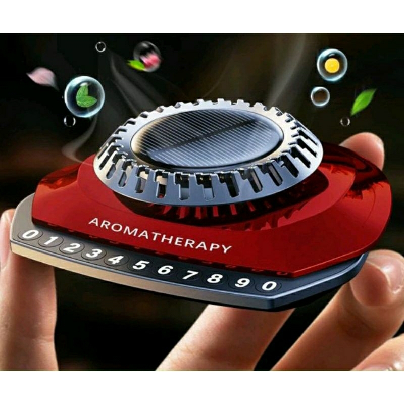 Nước hoa Ô Tô, Nước hoa AROMATHERAPY chính hãng, tự động khuếch tán hương thơm bằng năng lượng mặt trời