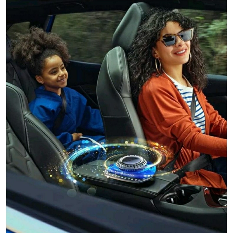 Nước hoa Ô Tô, Nước hoa AROMATHERAPY chính hãng, tự động khuếch tán hương thơm bằng năng lượng mặt trời