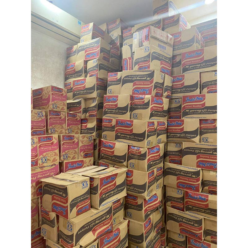 Thùng Mì Indomie 40 gói đầy đủ 4 vị