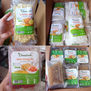  Mứt hạt sen mứt bí  mứt chanh sợi mứt gừng đỏ  mỡ đường làm bánh trung thu 