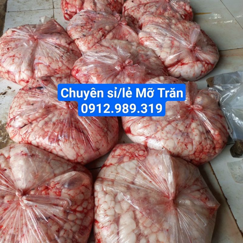 1KG MỠ TRĂN TƯƠI NGUYÊN CHẤT 100% | BigBuy360 - bigbuy360.vn