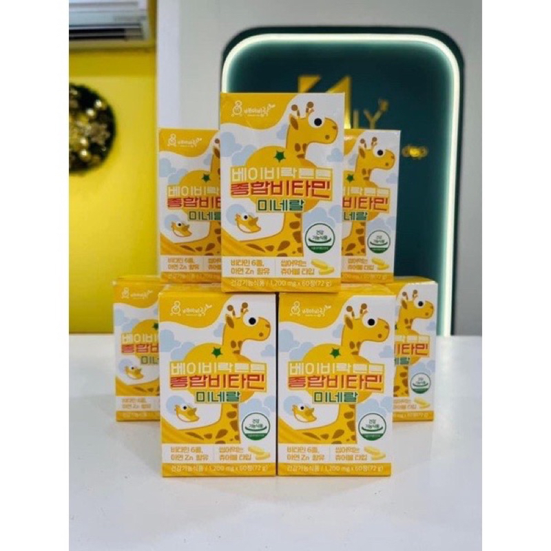 Kẹo Vitamin tổng hợp cho trẻ Premium Kids Multivitamin Mineral hỗ trợ phát triển chiều cao 60viên