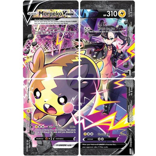 Thẻ bài pokemon - tcg - morpeko v-union / swsh287-290