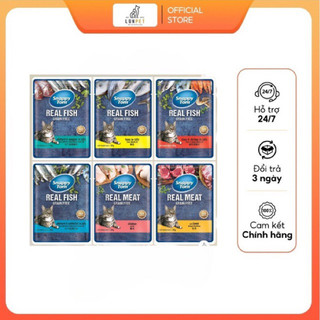 Thức ăn cho mèo lớn, mèo trưởng thành pate dạng sốt Snappy Tom gói - 85gr