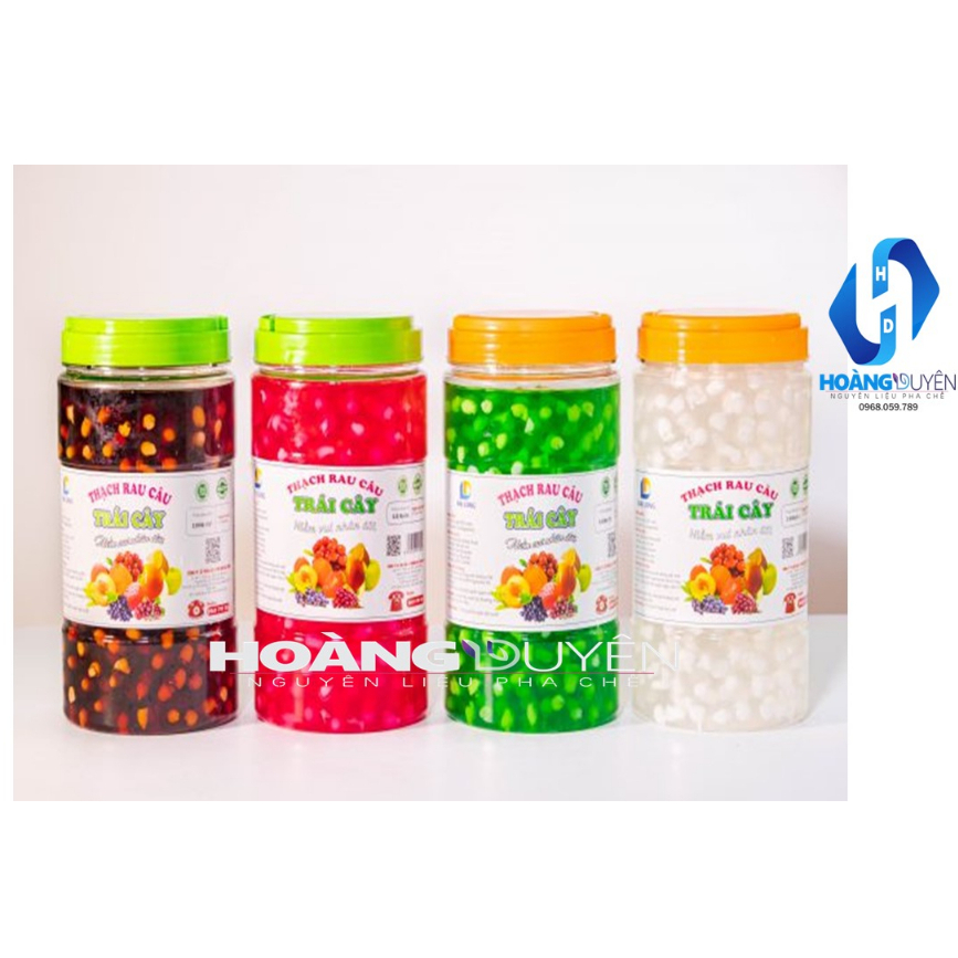 Thạch Rau Câu Trái Cây Đại Long hũ 2.35kg