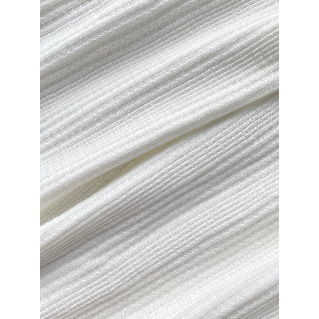 ORIGINALITY - ĐẦM THUN DÀI TAY KHOÉT LƯNG  - ANGELICA DRESS-WHITE