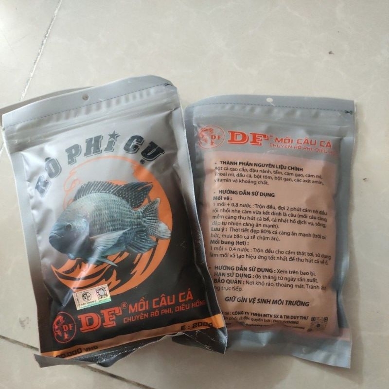 Mồi câu cá DF  chuyên tự nhiên,sông hồ,dịch vụ.