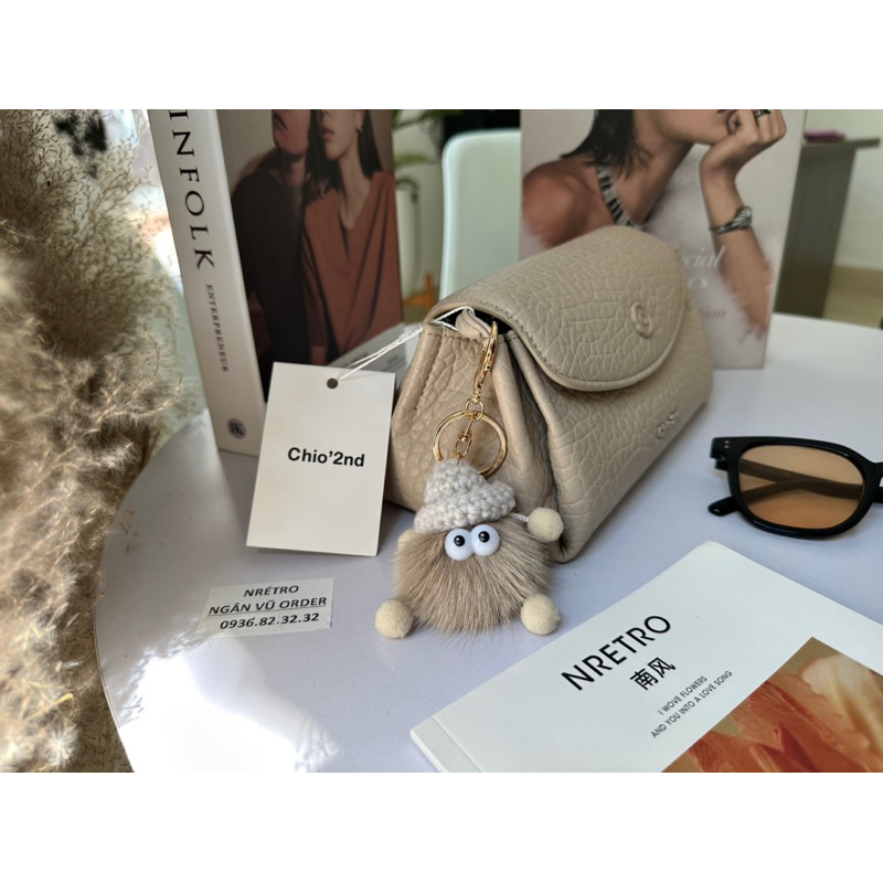 Fullbox hãng MIOCRA KOLY.  Túi da nhập khẩu Chio' 2nd chính hãng