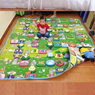 Thảm xốp- thảm chơi cho bé Maboshi 2 mặt