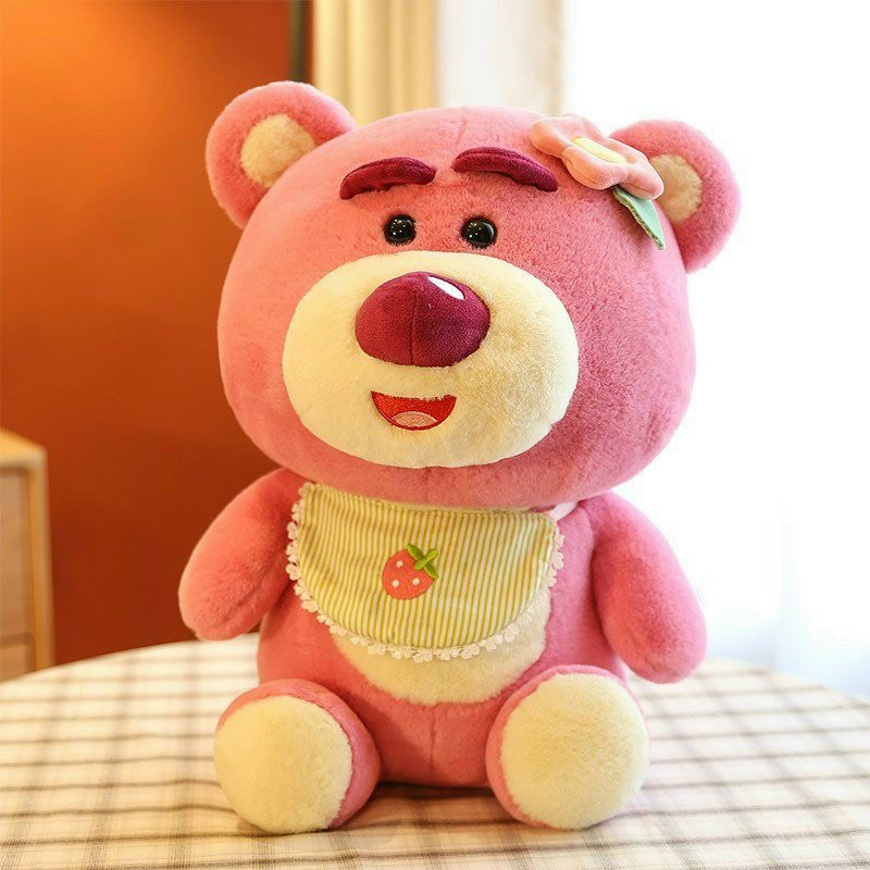 Gấu Lotso Dâu Yếm Baby, Gấu Bông Losto Mùi Thơm Nhẹ Dễ Thương - SANBEO.VN