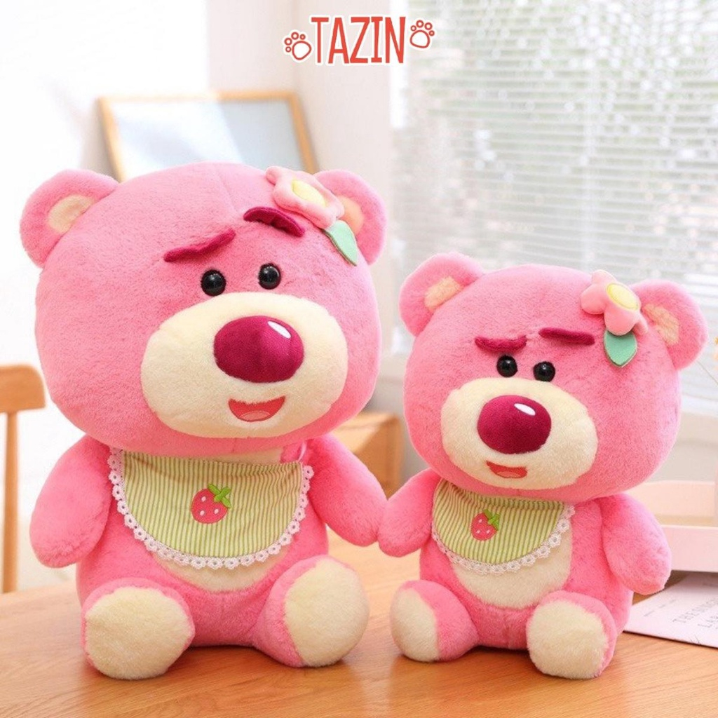 Gấu Lotso Dâu Yếm Baby, Gấu Bông Losto Mùi Thơm Nhẹ Dễ Thương - SANBEO.VN