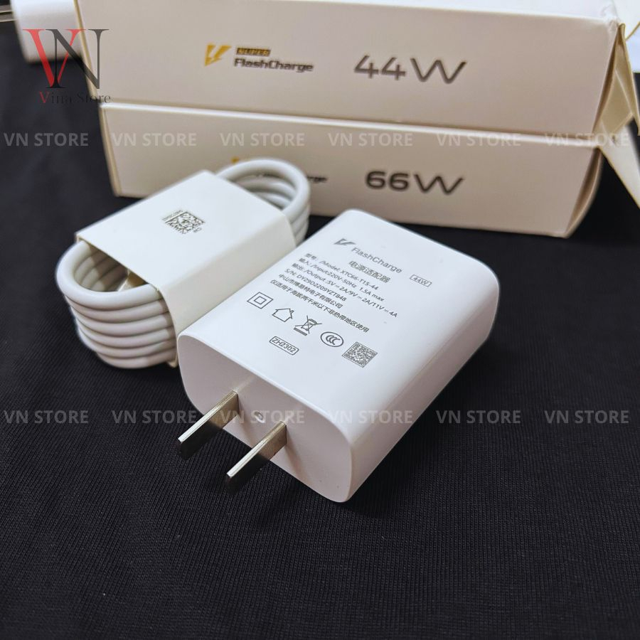 Sạc vivo  44w,sạc nhanh Flash charge không nóng máy dùng các dòng Vivo V25/V25e/Y02s/Y16/Y21/Y22/Y22s
