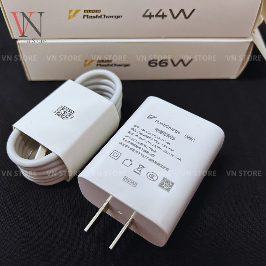 Sạc vivo  44w,sạc nhanh Flash charge không nóng máy dùng các dòng Vivo V25/V25e/Y02s/Y16/Y21/Y22/Y22s
