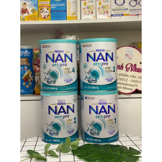 Sữa Nan Nga Optipro Nestle Số 1, 2, 3, 4 - Sữa Bột Công Thức 800g