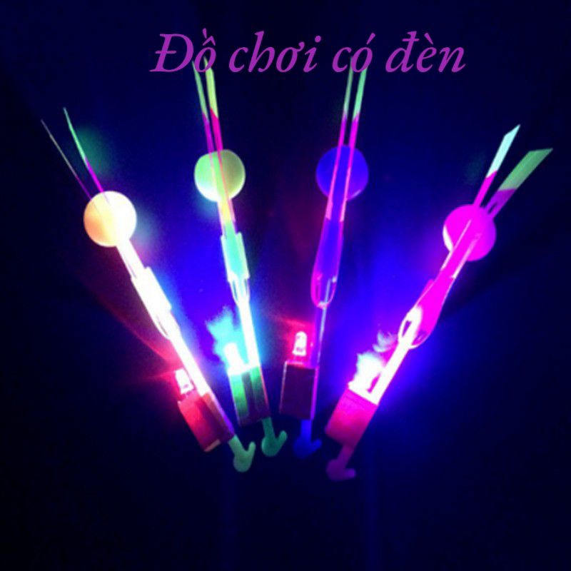 "Đồ chơi bắn chong chóng lên trời có đèn LED, đồ 2k free ship
