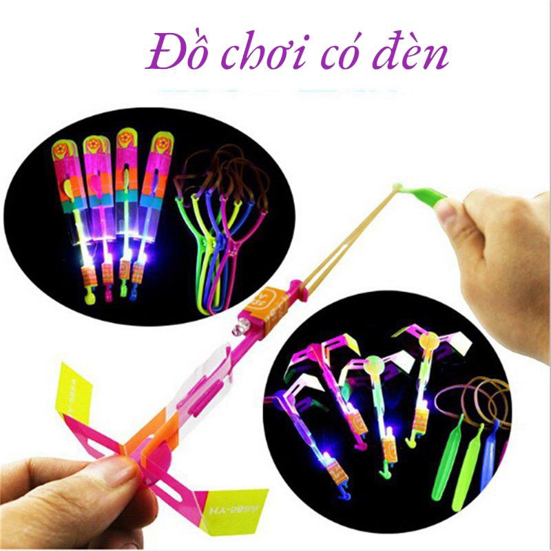 "Đồ chơi bắn chong chóng lên trời có đèn LED, đồ 2k free ship