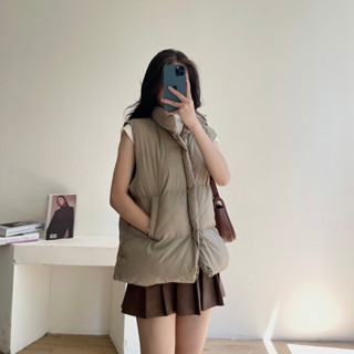 XẢ HÀNG Áo khoác gile phao siêu dày ấm áp Miho house