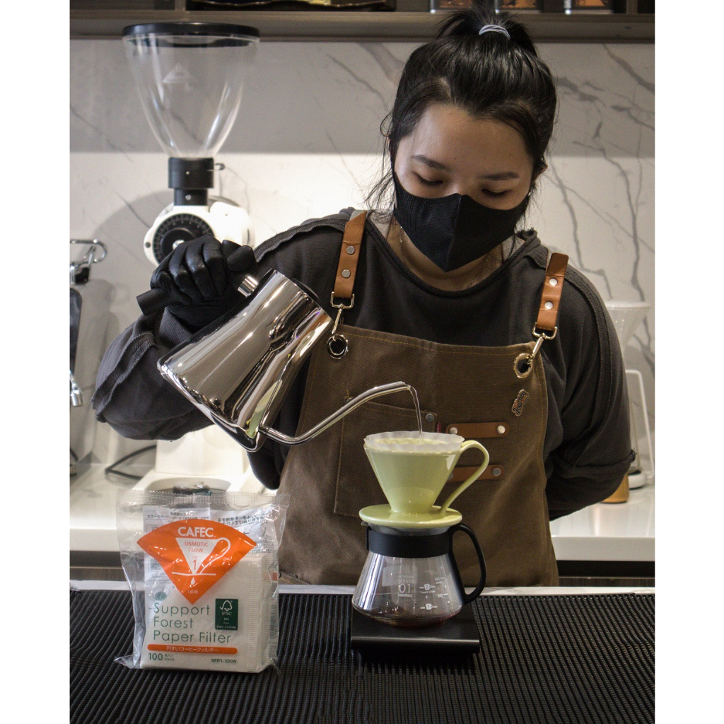 Giấy Lọc Cà Phê CAFEC SFP V60 - 100 Tờ, nhập khẩu Nhật bản chính hãng.