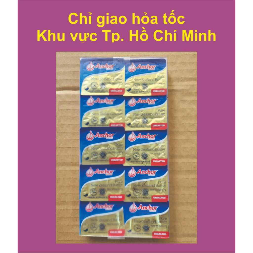 ANCHOR - vỉ  - BƠ LẠT Pure New Zealand Unsalted Butter