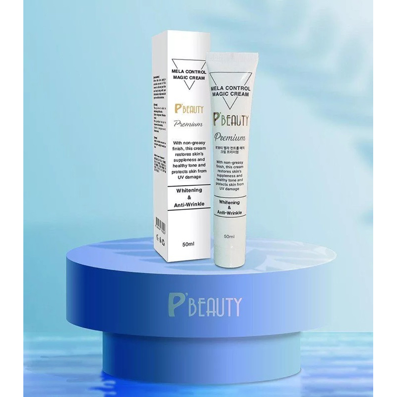 Kem dưỡng trắng da nâng tông P'beauty 50ml phiên bản mới