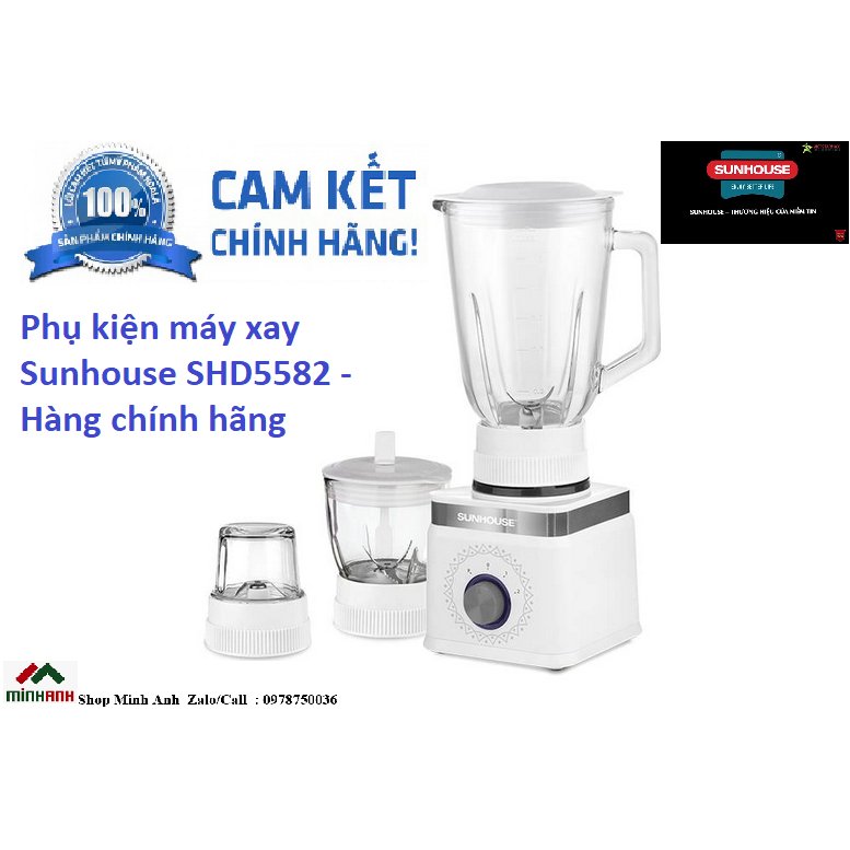 HÀNG CHÍNH HÃNG - Linh kiện Máy xay đa năng Sunhouse SHD5582