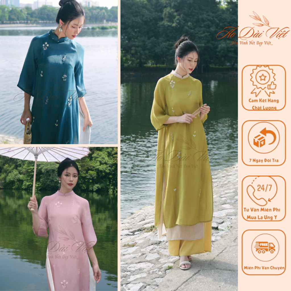Áo Dài Cách Tân Yên Chi Siêu Hot Chào Thu 2023, Sự Lựa Chọn Hoàn Hảo Cho Nàng Chụp Ảnh Cùng Thiên Nhiên Đất Trời...