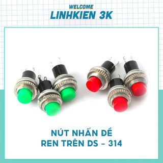 Nút nhấn nhả - nút reset 10mm ren trên ds-314