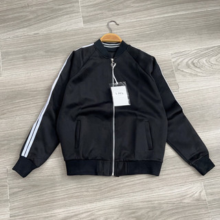 Áo khoác bomber umi đen sọc