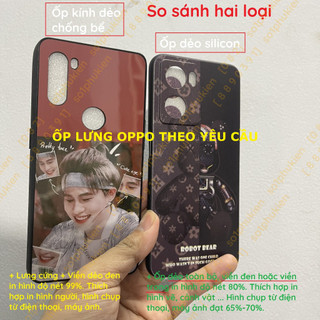 Ốp lưng Oppo in hình theo yêu cầu (ốp dẻo hoặc ốp lưng cứng ép kính dẻo)