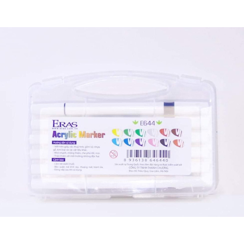 Dạ 2 đầu Acrylic Marker Eras