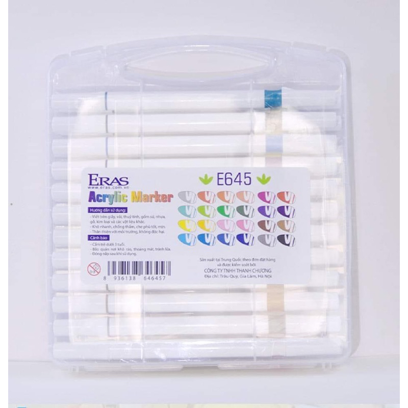 Dạ 2 đầu Acrylic Marker Eras