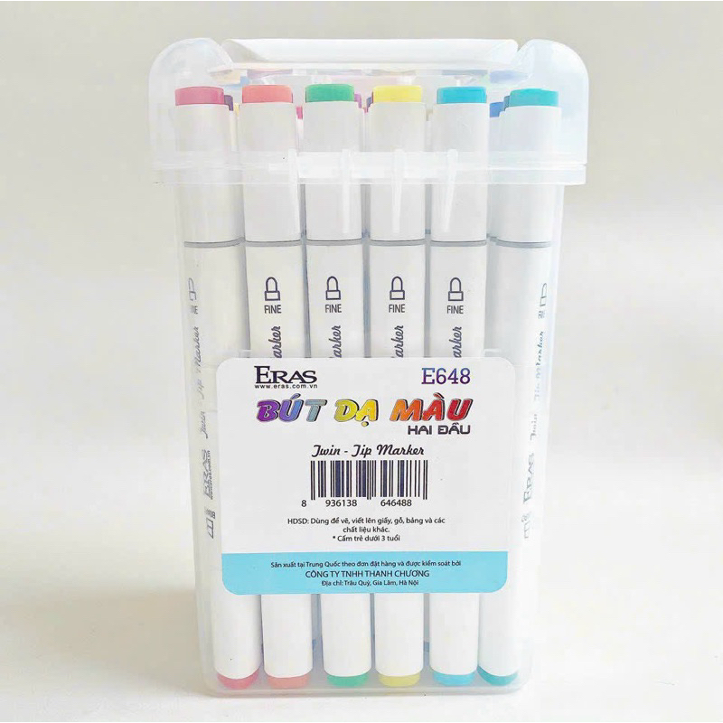 Dạ 2 đầu Acrylic Marker Eras