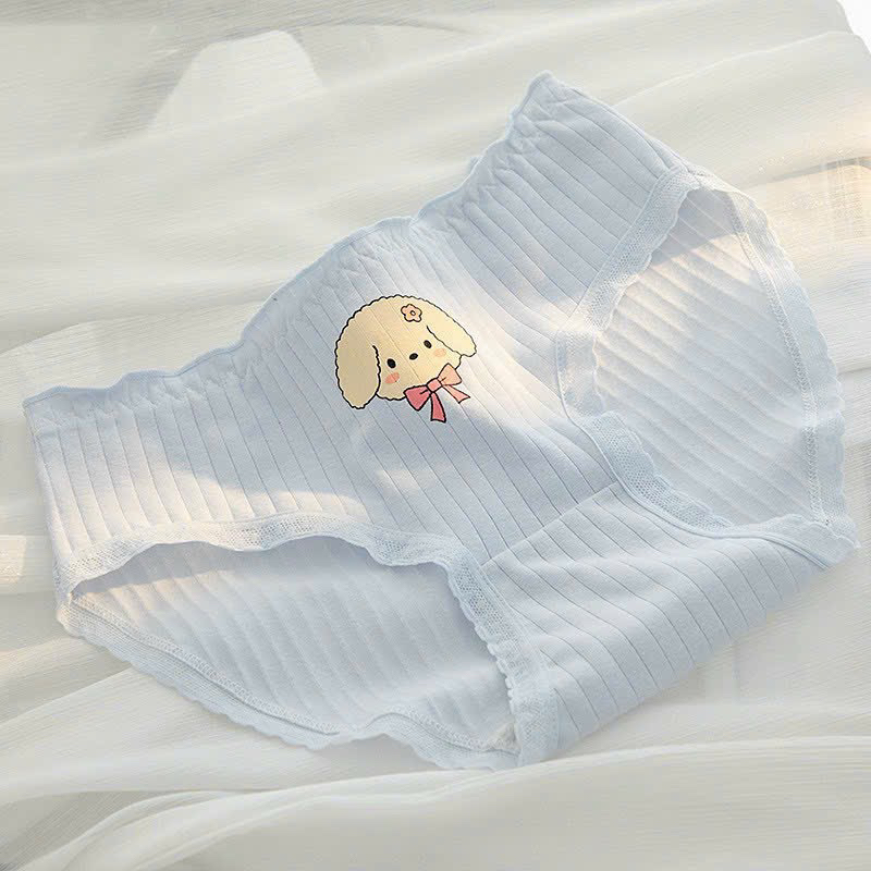 💖Combo 5 Quần Lót Kháng Khuẩn Cho Bé Gái💖Quần Lót Nữ Kẻ Ghi Siêu Xinh