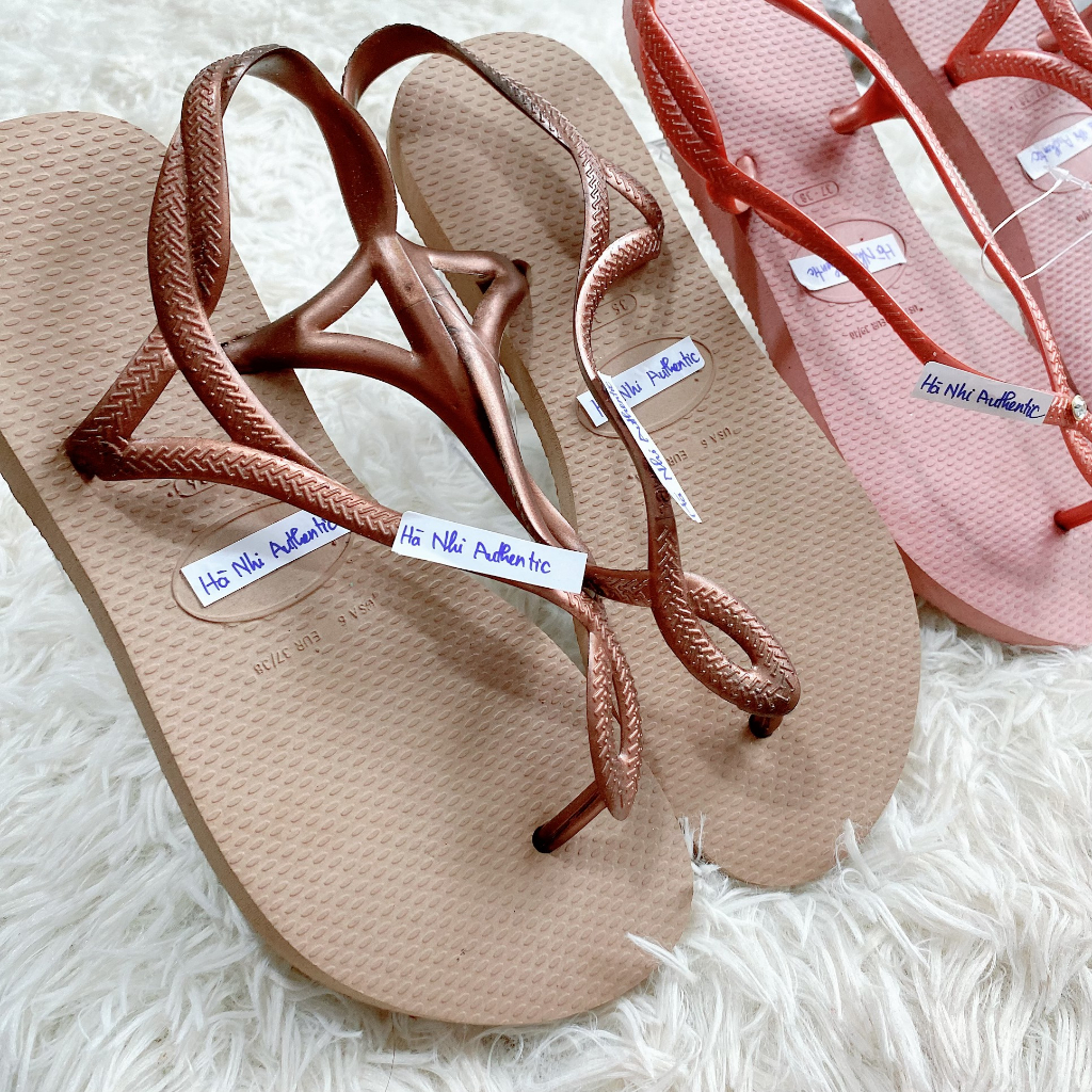 Dép Sandal Nữ Quai Xoắn Chéo Trơn
