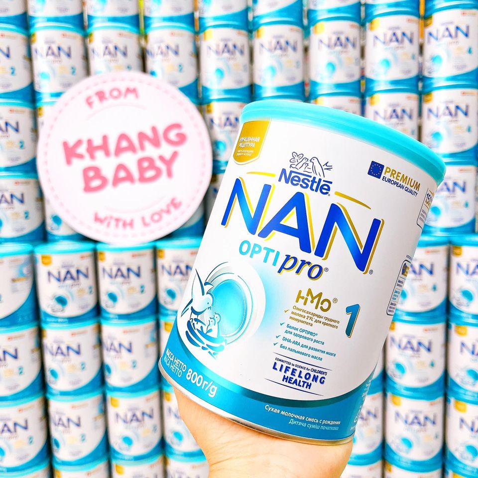Sữa bột Nan Nga Optipro 800g - Shop Khang Baby