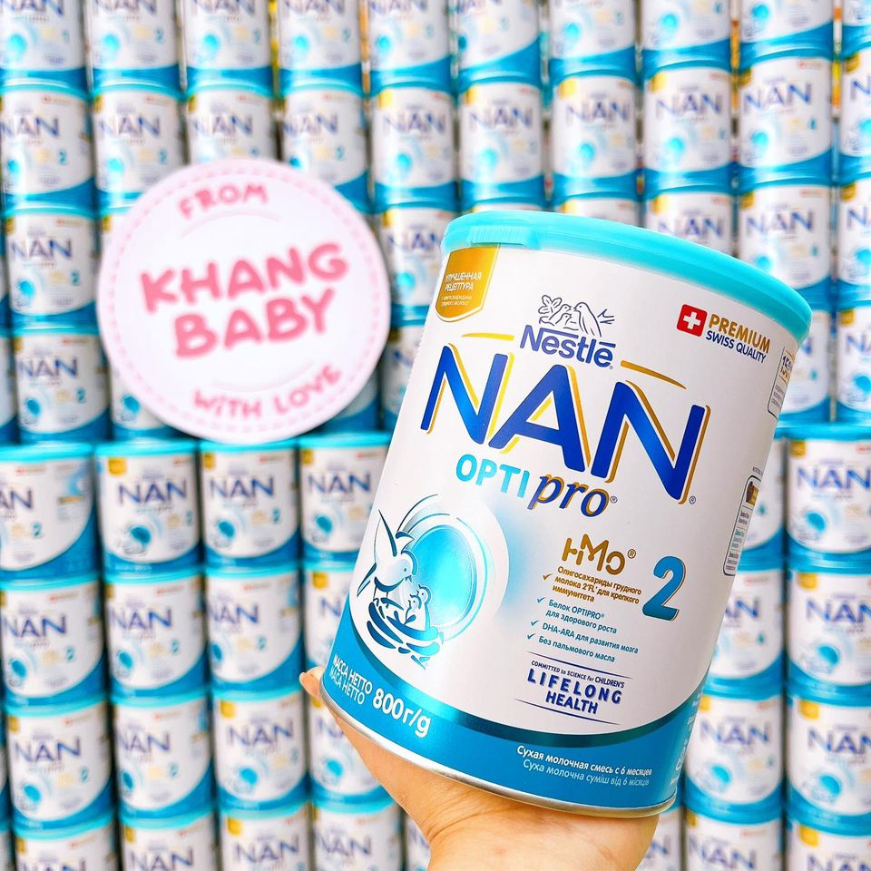 Sữa bột Nan Nga Optipro 800g - Shop Khang Baby