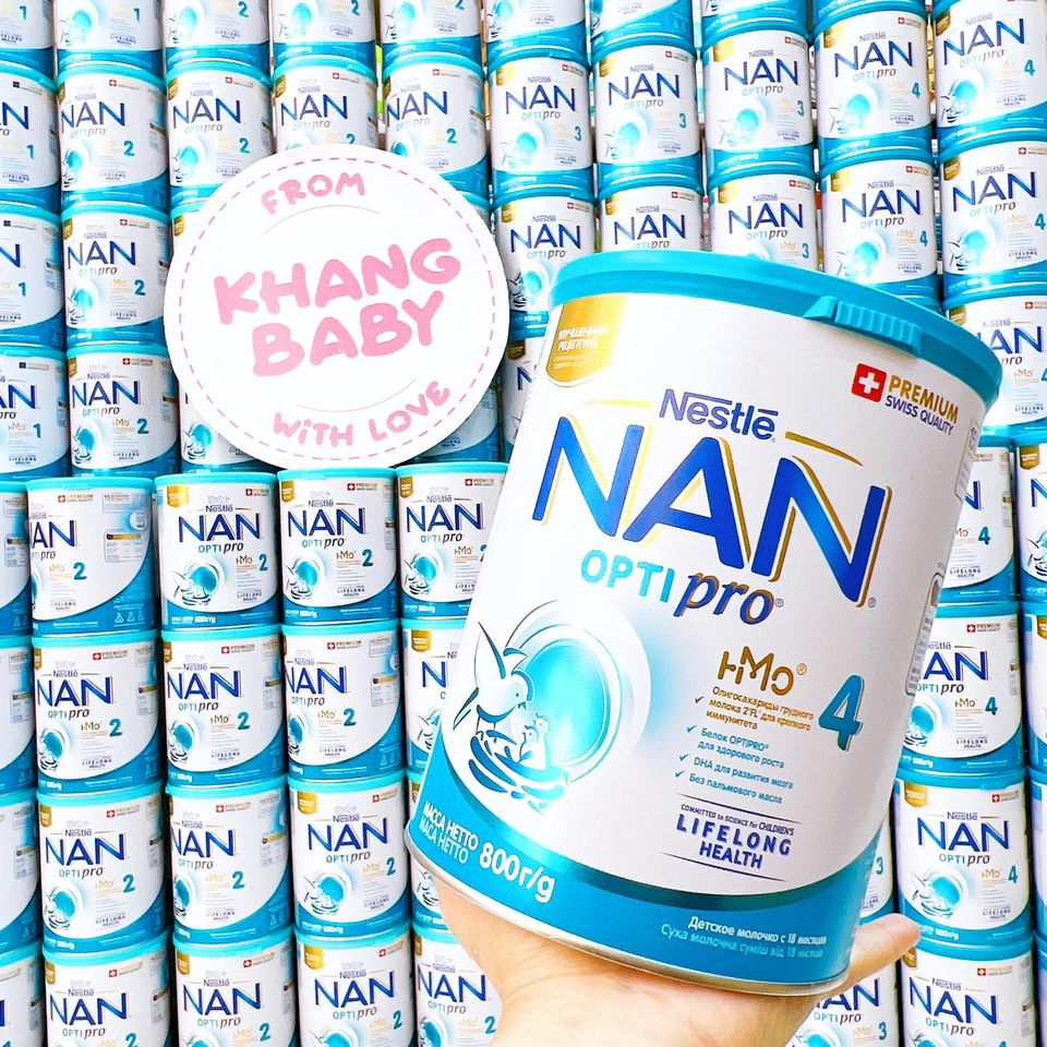 Sữa bột Nan Nga Optipro 800g - Shop Khang Baby