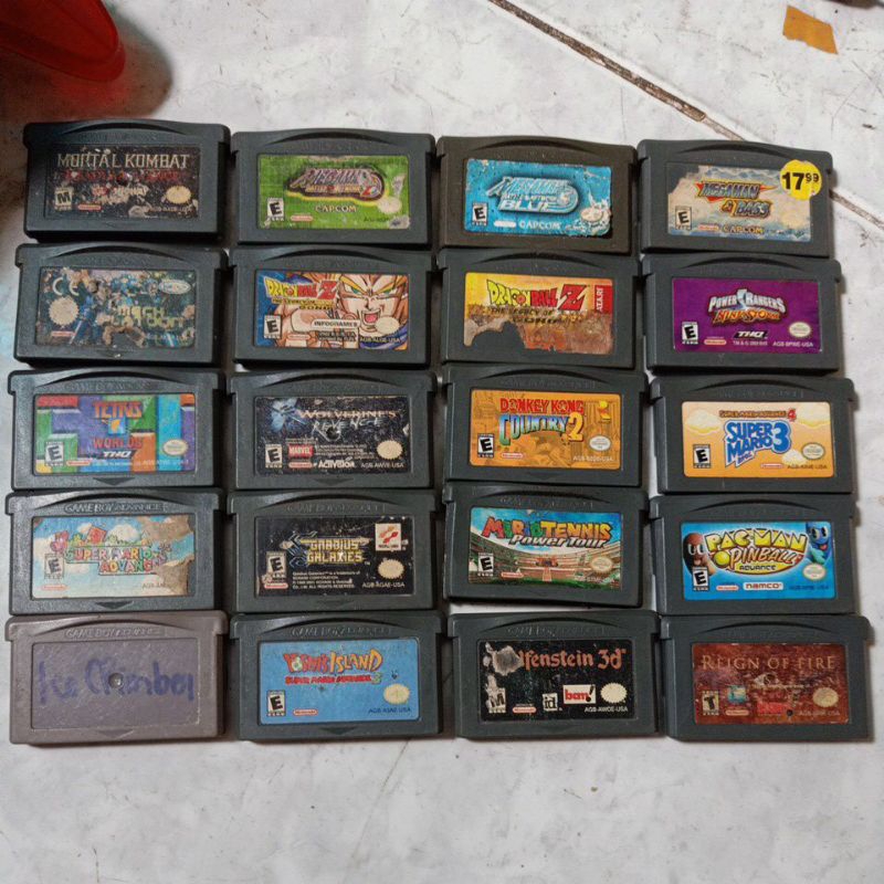 Thẻ trò chơi game boy