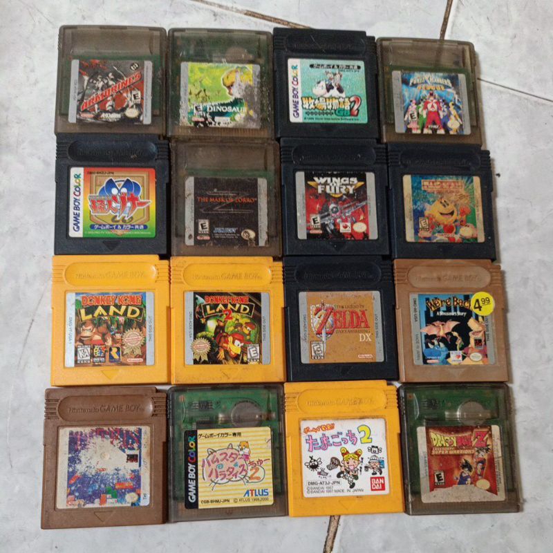 Thẻ trò chơi game boy