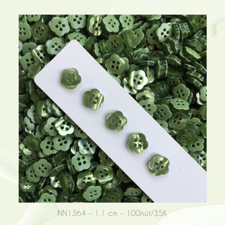 Set 100 nút áo nn1364, size 1.1cm