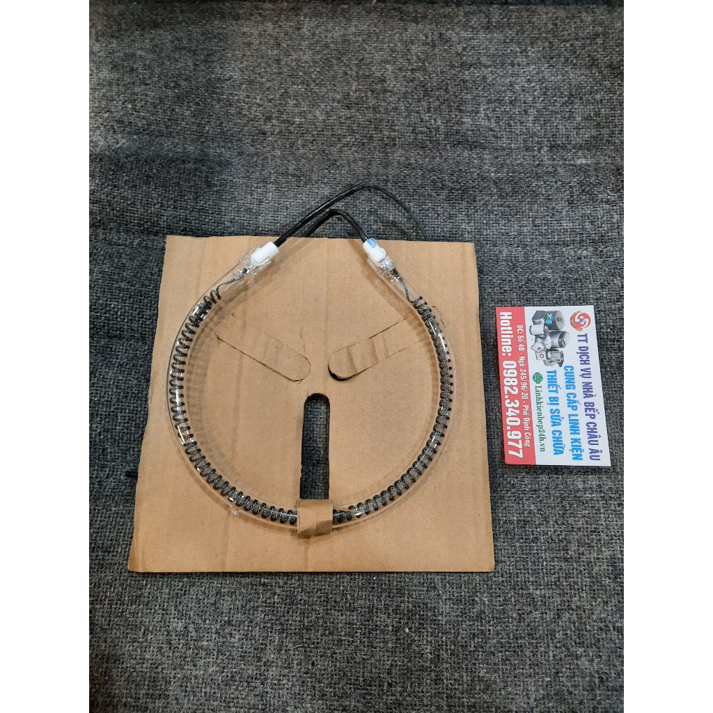 Bóng halogen thủy tinh dùng cho lò nướng thủy tinh, nồi chiên không dầu - 13cm 15cm