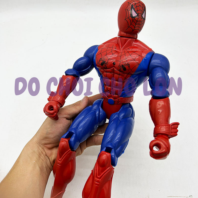 Đồ chơi mô hình Người Nhện Spider Man bằng nhựa có đèn nhạc 526A