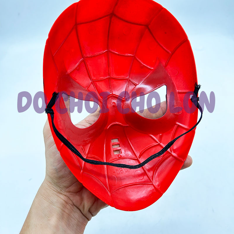 Đồ chơi mặt nạ Người Nhện bằng nhựa không pin đèn 680-3