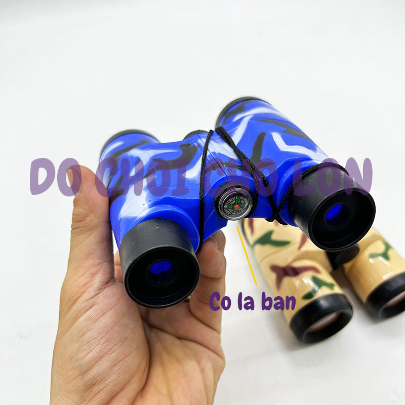 Hộp đồ chơi ống nhòm quân sự bằng nhựa có dây đeo cho bé 061-3A | BigBuy360 - bigbuy360.vn