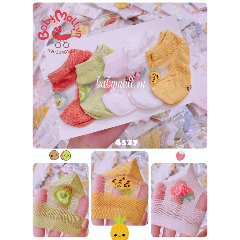 Set tất kiểu cho bé sơ sinh