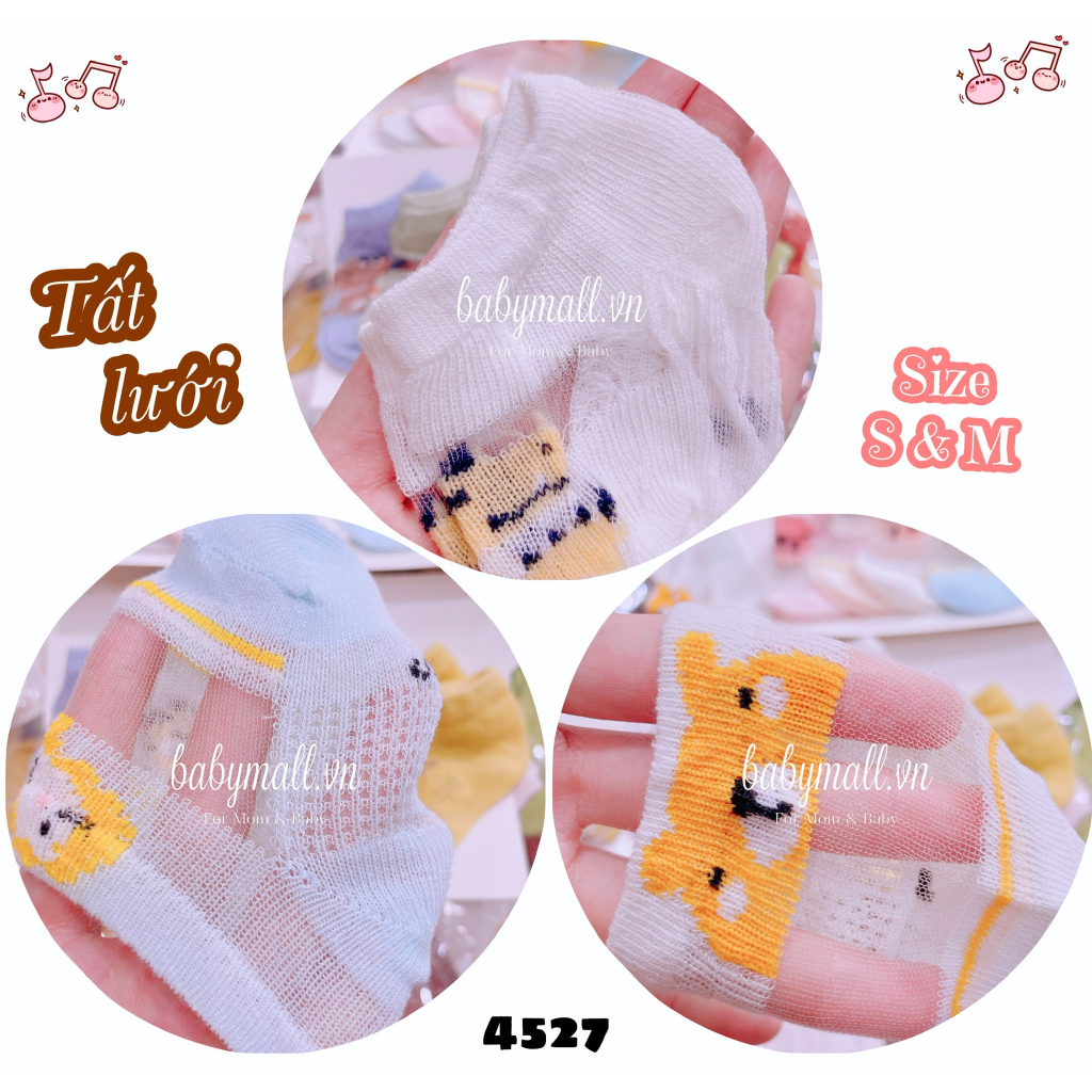Set tất kiểu cho bé sơ sinh