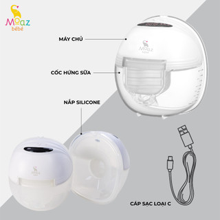 Máy hút sữa không dây Moaz BéBé MB052 (hút đôi)