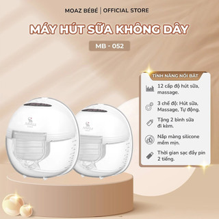Máy hút sữa không dây Moaz BéBé MB052 (hút đôi)
